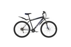 Велосипед Black One Onix 27.5 D чёрный/синий/серый 2019-2020