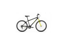 Велосипед 26' Altair MTB HT 26 1.0 7 ск Черный/Желтый 20-21 г
