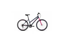 Велосипед 26' Altair MTB HT 26 Low 6 ск Темно-синий/Розовый 20-21 г