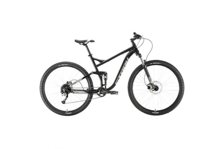 Велосипед Stark'20 Tactic 29.5 FS HD черный/серебристый