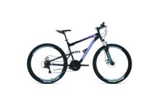 Велосипед 27,5' Forward Raptor 27,5 2.0 disc Черный/Фиолетовый 19-20 г