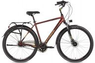 Дорожный велосипед  Stinger 28" Vancouver Evo 60; коричневый; SHIMANO NEXUS REVOSHIFT, 7 ск.