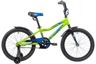 Велосипед  NOVATRACK 20" CRON, зеленый, алюм.рама, тормоз нож, короткие крылья, нет багажника