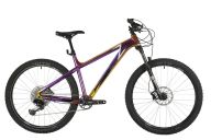 Горный велосипед  STINGER 27" ZETA PRO фиолетово-золотой, алюминий, размер 18"