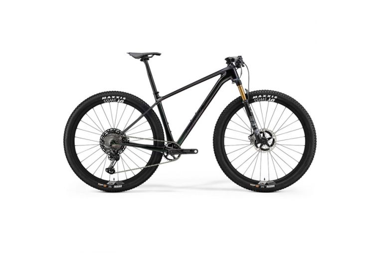 Велосипед Merida Big.Nine 9000 MattBlack/GlossyCandyGreen 2021