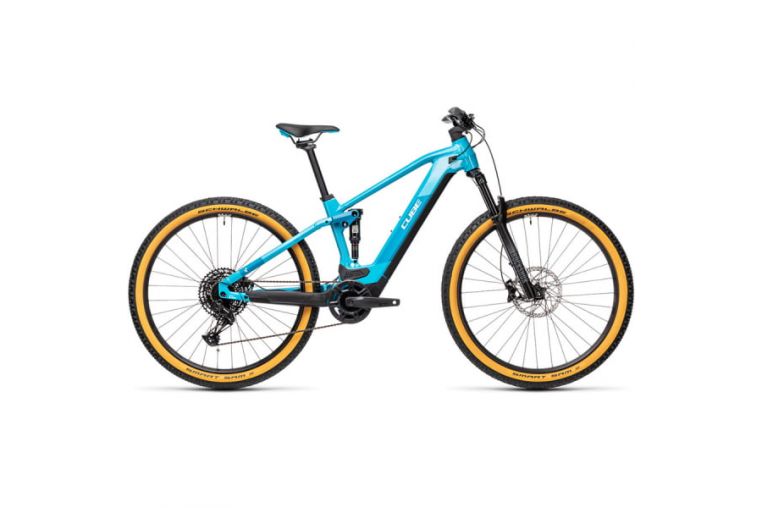 Велосипед CUBE STEREO HYBRID 120 PRO 500 29 (petrol'n'blue) 2021