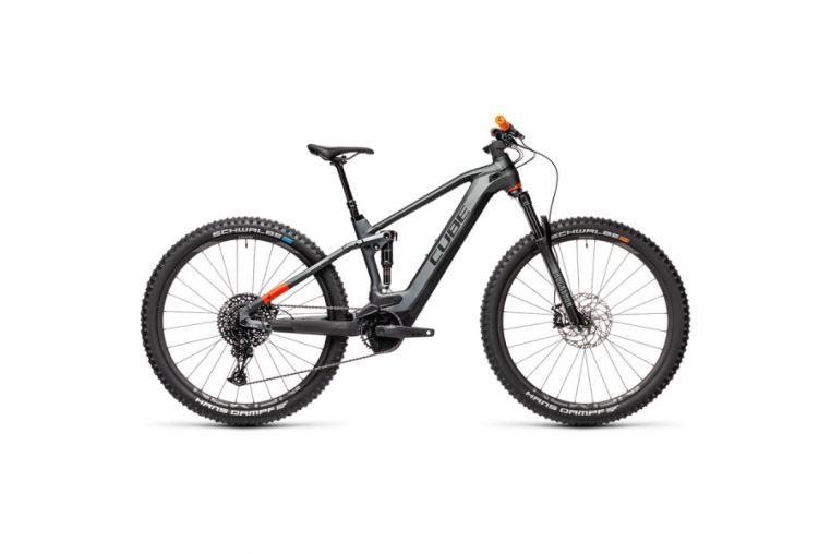 Велосипед CUBE STEREO HYBRID 120 TM 625 29 (flashgrey'n'orange) 2021