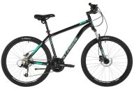 Горный велосипед  STINGER 26" ELEMENT PRO зеленый, алюминий, размер 18", MICROSHIFT