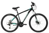 Горный велосипед  STINGER 27.5" ELEMENT PRO зеленый, алюминий, размер 16", MICROSHIFT
