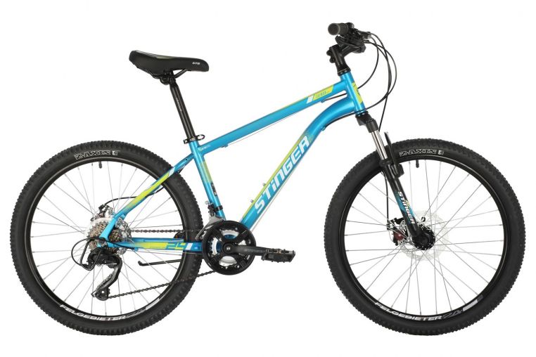 Велосипед STINGER 24" CAIMAN D синий, сталь, размер 12", MICROSHIFT