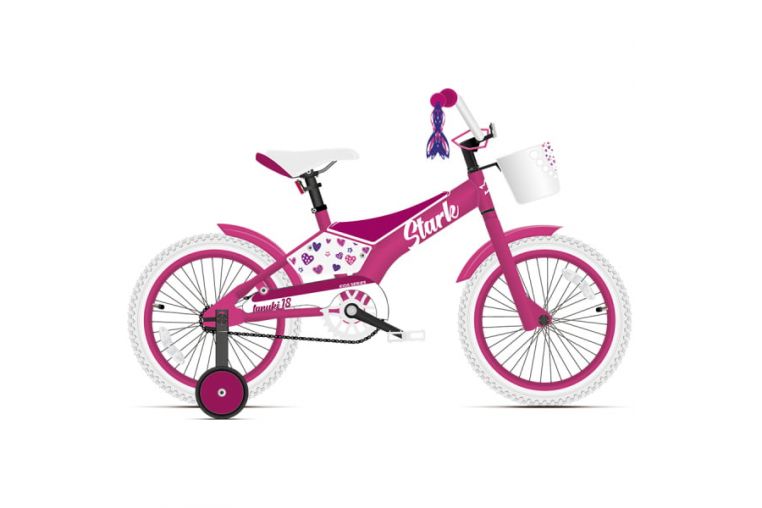 Велосипед Stark'21 Tanuki 18 Girl розовый/фиолетовый HQ-0004372