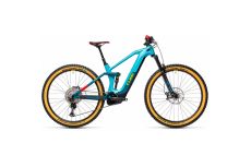 Велосипед CUBE STEREO HYBRID 140 HPC SL 625 29 (petrol'n'peach) 2021