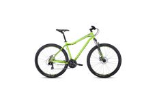 Велосипед 29' Forward Sporting 29 2.0 disc Ярко-зеленый/Черный 20-21 г