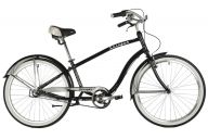 Горный велосипед  STINGER 26" CRUISER 3SM черный, алюминий, размер 18"