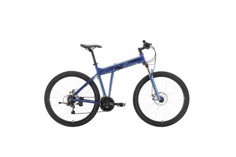 Велосипед Stark'21 Cobra 27.2 D синий/чёрный