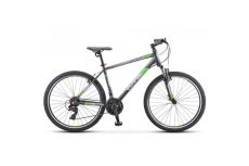 Велосипед Stels Navigator 590 V K010 Серый/Салатовый (LU094324)