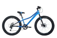 Велосипед NOVATRACK 24" DOZER  STD синий,  сталь. рама 12", 6 скор., Shimano TY21/Microshift TS38, д