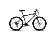 Велосипед Stark'21 Respect 26.1 D Microshift Steel черный/серебристый