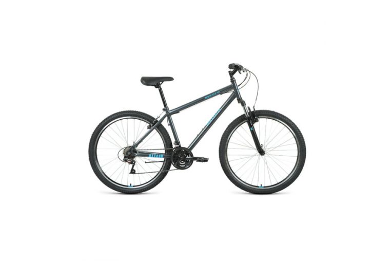 Велосипед 27,5' Altair MTB HT 27,5 1.0 21 ск Темно-серый/Мятный 20-21 г