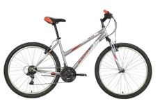 Велосипед Black One Alta 26 серый/красный/белый 2020-2021