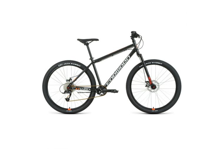 Велосипед 27,5' Forward Sporting 27,5 X disc Черный/Оранжевый 20-21 г