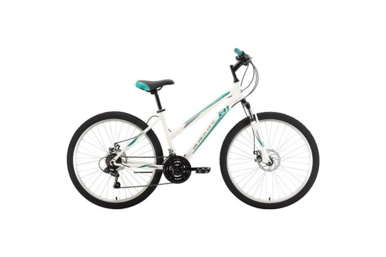 Велосипед Black One Alta 26 D белый/салатовый/серый 2020-2021