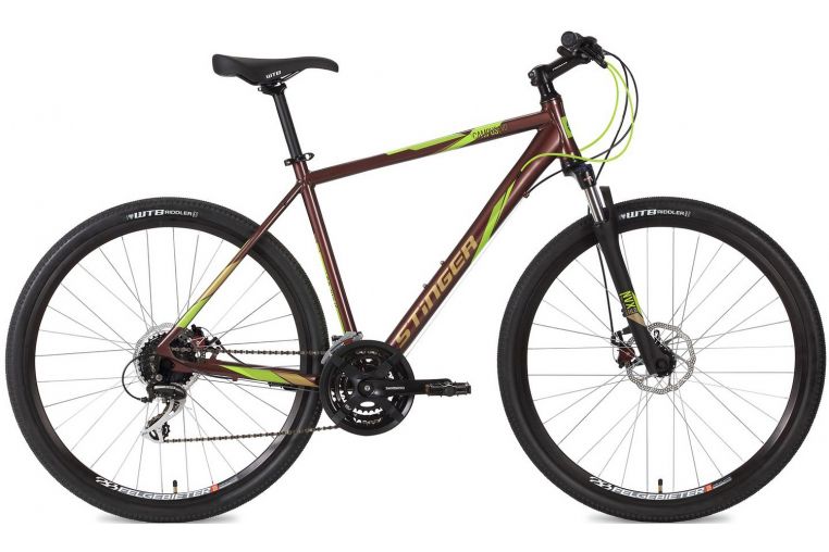 Велосипед Stinger 28" Campus Evo 60; коричневый; TX800/M360/EF510