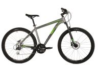 Горный велосипед  STINGER 27.5" GRAPHITE EVO серый, алюминий, размер 18"