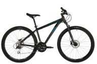 Горный велосипед  STINGER 27.5" GRAPHITE EVO черный, алюминий, размер 16"