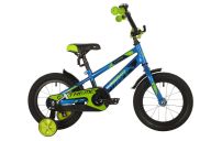 Детский велосипед  NOVATRACK 14" EXTREME синий, сталь, тормоз нож, короткие крылья, полная защ.цепи