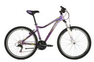 Горный велосипед  STINGER 26" LAGUNA STD фиолетовый, алюминий, размер 15", MICROSHIFT