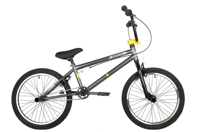 Велосипед BMX STINGER 20" GRAFFITI серый, сталь, размер 10"