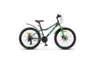 Детский велосипед  Stels Navigator 24' 410 MD V010 Черный/Зеленый (LU091556)