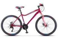 Горный велосипед  Stels Miss-5000 MD V020 Вишнёвый/Розовый (LU096322)