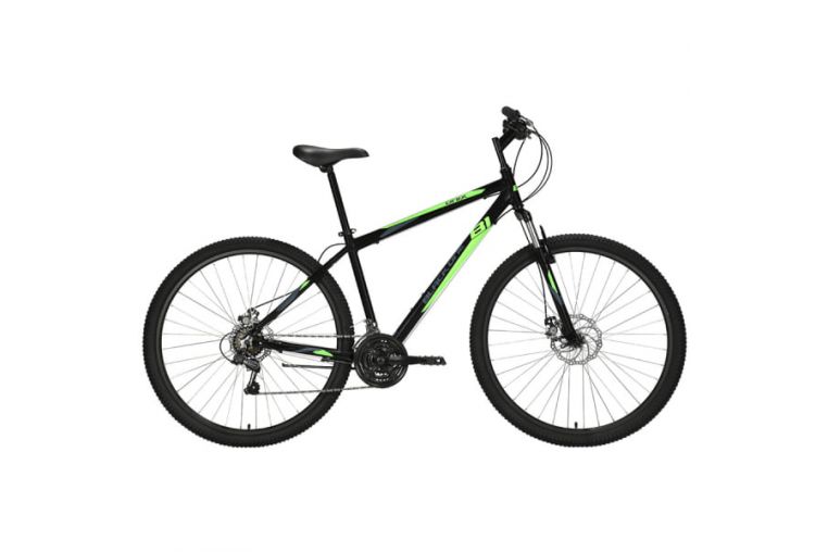 Велосипед Black One Onix 29 D Alloy чёрный/серый/зелёный 2020-2021