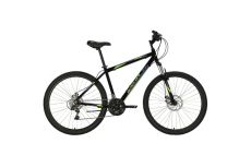 Велосипед Black One Onix 27.5 D Alloy чёрный/зелёный/серый 2020-2021