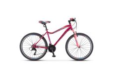 Велосипед Stels Miss-5000 V K010 Вишнёвый/Розовый (LU096275)