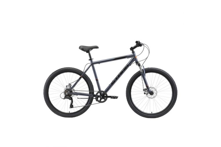 Велосипед Stark'21 Respect 26.1 D Microshift серый/черный