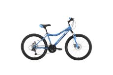 Велосипед Black One Ice 24 D синий/белый/синий 2021-2022