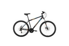 Велосипед Black One Onix 27.5 D чёрный/оранжевый/синий 2021-2022