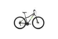 Горный велосипед  29' Altair MTB HT 29 2.0 disc 21 ск Черный/Ярко-зеленый 21-22 г