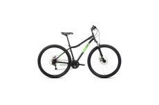 Велосипед 29' Altair MTB HT 29 2.0 disc 21 ск Черный/Ярко-зеленый 21-22 г