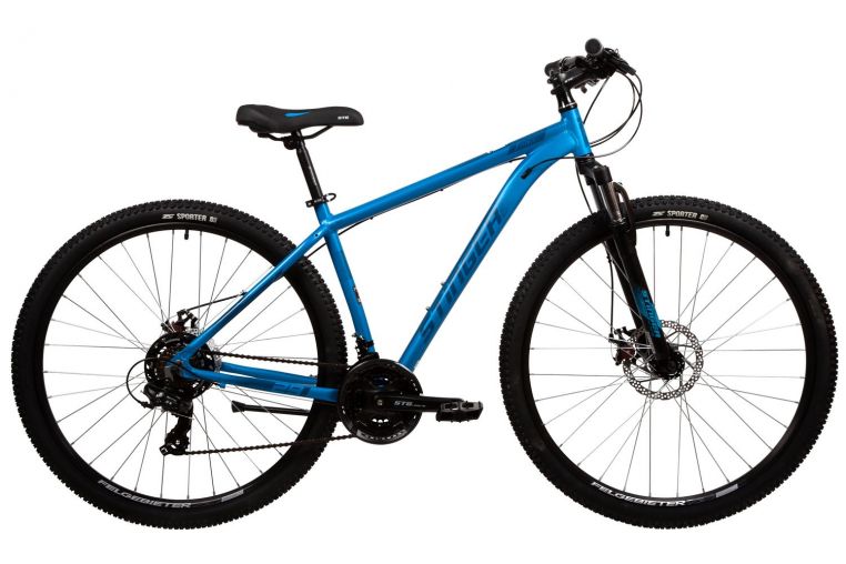 Велосипед STINGER 29" ELEMENT EVO синий, алюминий, размер 22"