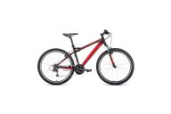 Велосипед  26' Forward Flash 26 1.0 Черный/Красный 2022 г