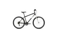 Городской велосипед  26' Altair MTB HT 26 1.0 7 ск Черный/Серый 2022 г