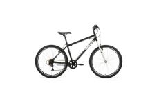 Велосипед 26' Altair MTB HT 26 1.0 7 ск Черный/Серый 2022 г