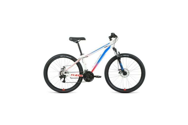 Велосипед 26' Forward Flash 26 2.2 D Белый/Голубой 2022 г