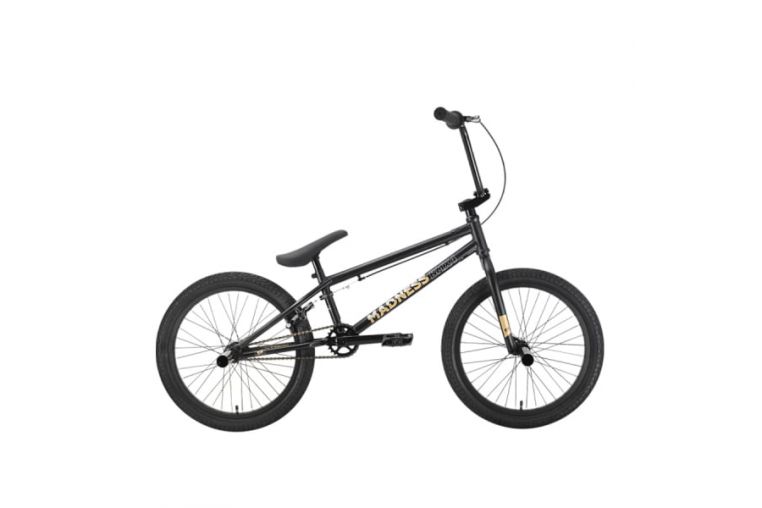 Велосипед Stark'22 Madness BMX 4 черный/золотой HQ-0005117