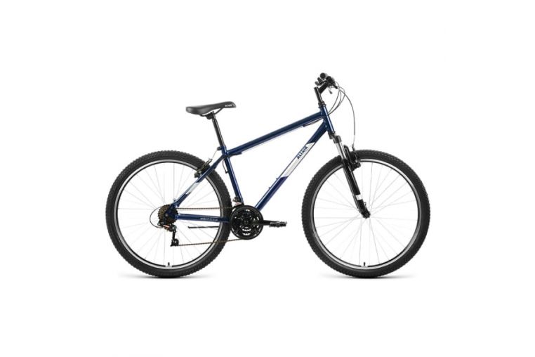 Велосипед 27,5' Altair MTB HT 27,5 1.0 21 ск Темно-синий/Серебро 2022 г