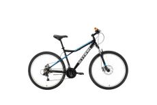 Велосипед Stark'22 Slash 27.1 D черный/голубой